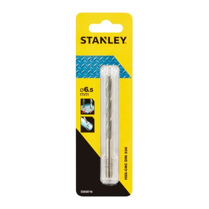 Stanley metaalboor 6,5mm