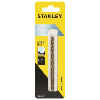 Stanley metaalboor kobalt STA50117-QZ 101x6,5mm
