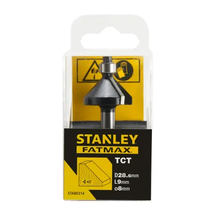 Fraise Stanley STA80314-XJ 45° 28,6x9mm