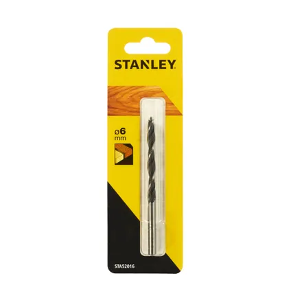 Mèche à bois hélicoïdale Stanley STA52016-QZ Bradpoint 100x6mm