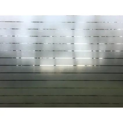 Film statique pour vitrage JoY@static avec bandes en relief 45 cm