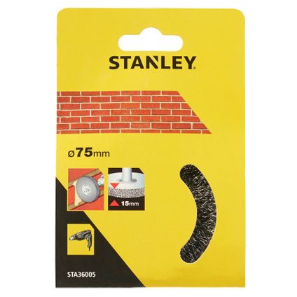 Stanley staalborstel 'Super' 75 mm