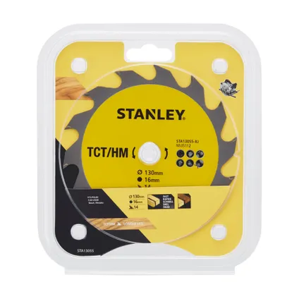 Stanley cirkelzaagblad STA13055-XJ TCT/HM Ø130mm