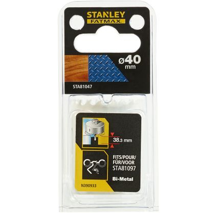 Scie à cloche Stanley 'FatMax' 40 mm