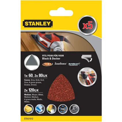 Papier abrasif Stanley pour patin spécial