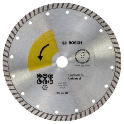 Bosch diamantschijf Universal Turbo Top 230MM