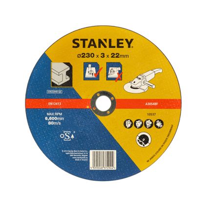 Stanley slijpschijf metaal STA32040-QZ Ø230mm