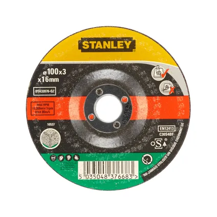 Disque à tronçonner béton & pierre Stanley STA32070-QZ Ø100mm