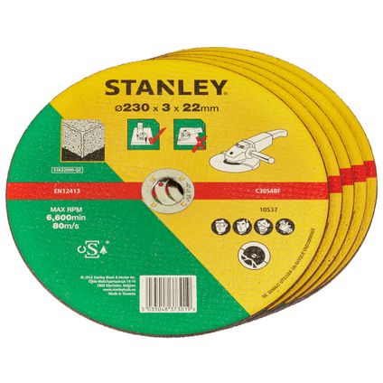 Stanley slijpschijf beton & steen STA32090-QZ Ø230mm