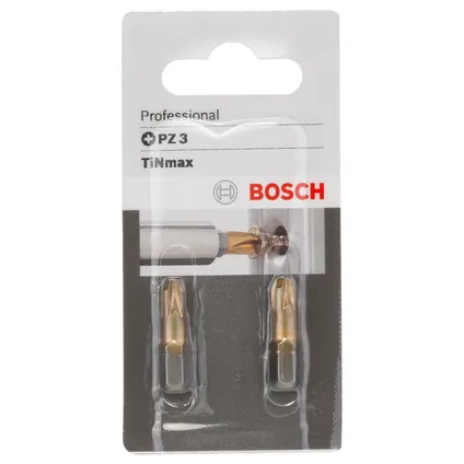 Bosch schroefbit Profiline Tinmax PZ3 25mm 2