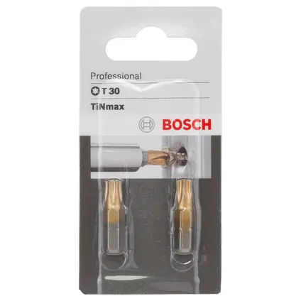 Bosch schroefbit Profiline Tinmax TX30 25mm 2