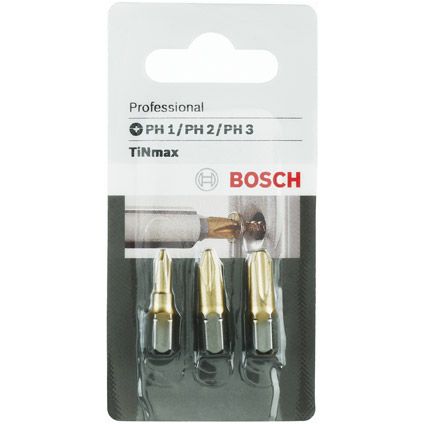 Set d'embouts Bosch 'Profiline PH1/2/3' - 3 pcs
