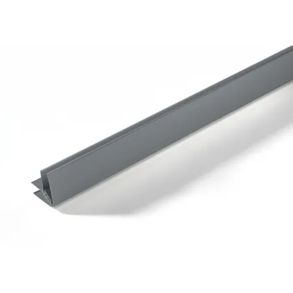 Profil d'angle interne et externe de Grosfillex en PVC Gris 260cm pour lambris de 5 à 8mm
