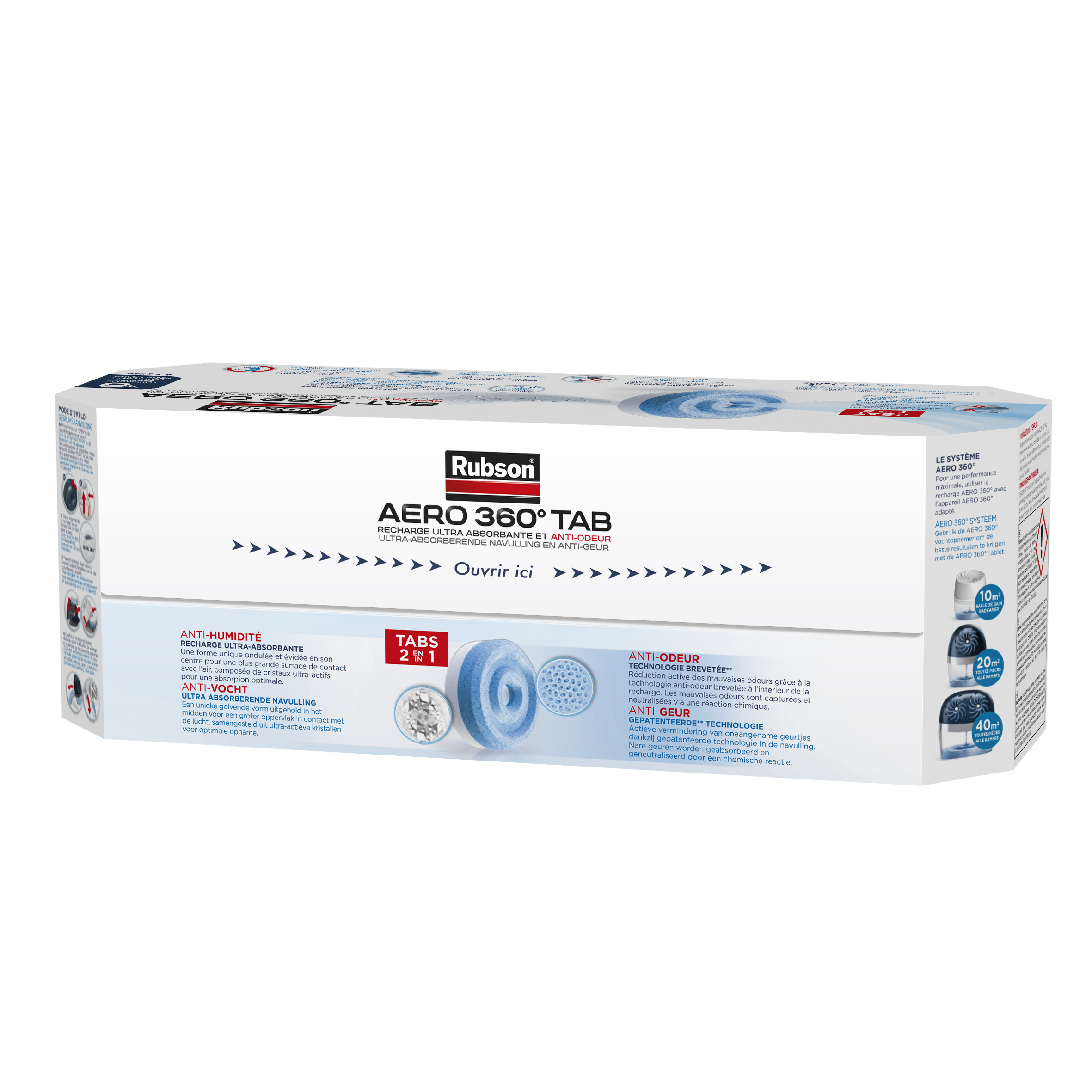 Rubson absorbeur aero 360 450gr + 1 tab