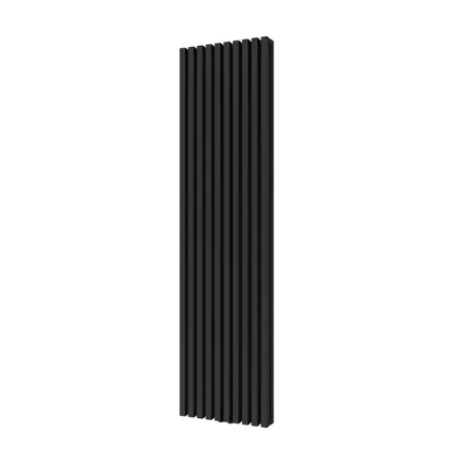 Plieger designradiator Siena dubbel 1800x462mm 1564W zwart grafiet