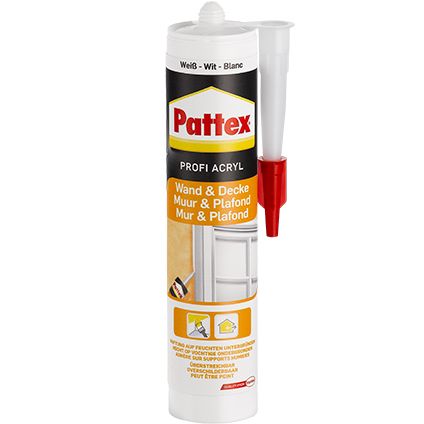 Pattex voegkit Muur & Plafond wit 300ml