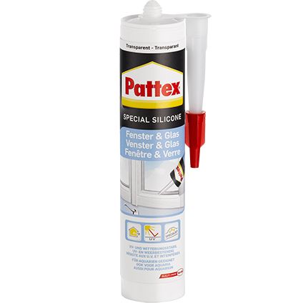 Pattex voegkit Venster & Glas donkerbruin 300ml