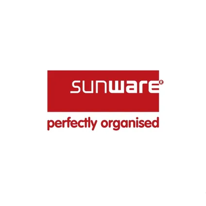 Sunware Q-line schoenpoetsdoos met inzet 6L metaal zwart 4