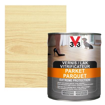 Vitrificateur parquet V33 Extreme Protection inColore mat 2,5L