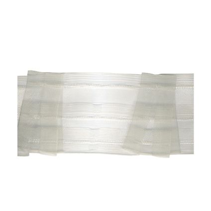 Ruban fronceur transparent plis flamands 1 m