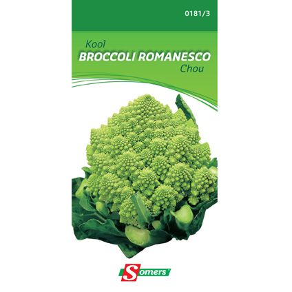 Somers zaad pakket kool 'Broccoli romanesco'