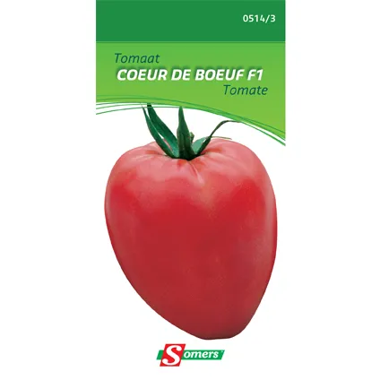 Sachet graines tomate Somers 'Cœur de bœuf F1'