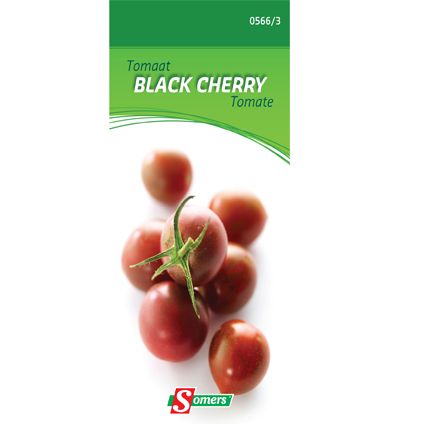 Somers zaad pakket tomaat 'Black cherry'