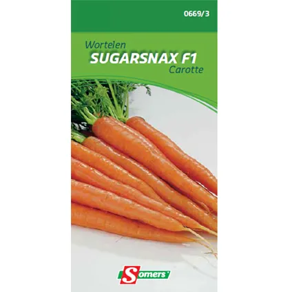 Somers zaad pakket wortelen 'Sugarsnax F1'