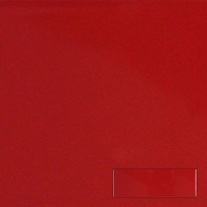 Wandtegel Rojo Brillo - Keramiek - Rood - 10x30cm - Pakketinhoud 1,02m²
