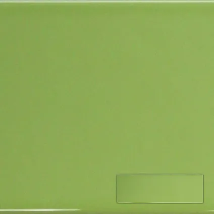 Wandtegel Verde Brillo - Keramiek - Groen - 10x30cm - Pakketinhoud 1,02m²