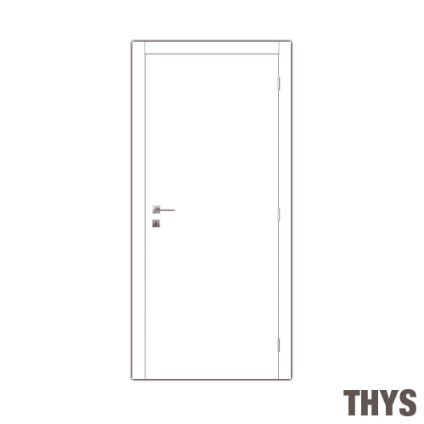 Bloc-porte Thys 'Concept Complet S69 Royal' laqué blanc 73cm