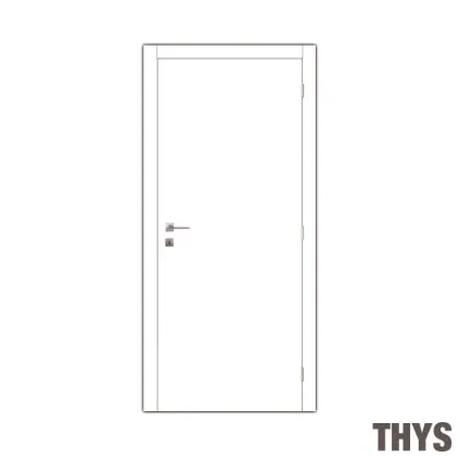 Bloc-porte Thys 'Concept Complet S69 Royal' laqué blanc 78cm