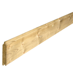 Praxis Solid blokhutprofiel hout 200x14,7x2,8cm aanbieding