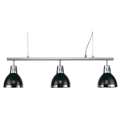 Seynave hanglamp ‘Cynthia’ zwart 3 x 40 W