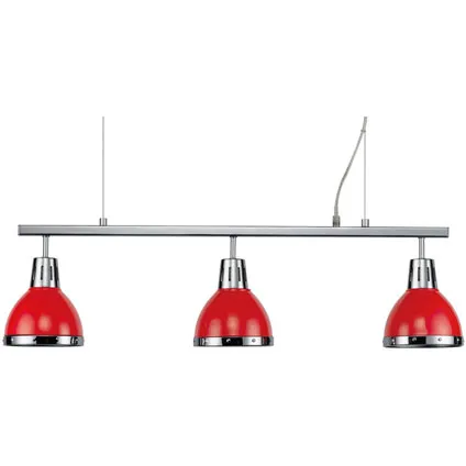 Seynave hanglamp ‘Cynthia’ rood 3 x 40 W