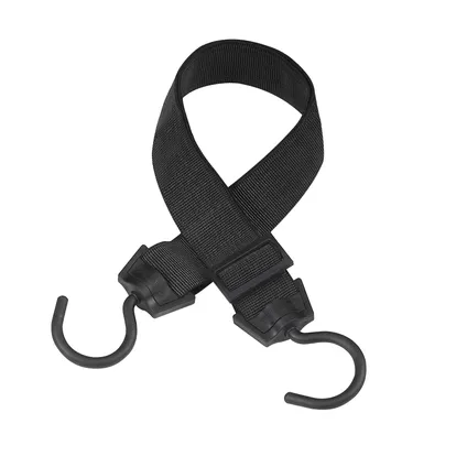 Tendeur ajustable rotatif Master Lock Giant Rotative Hook™ 60-120cmx40mm noir