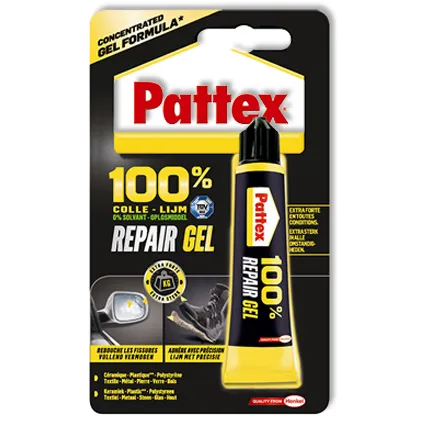 Pattex lijm '100 p/c Repair Gel' 20gr