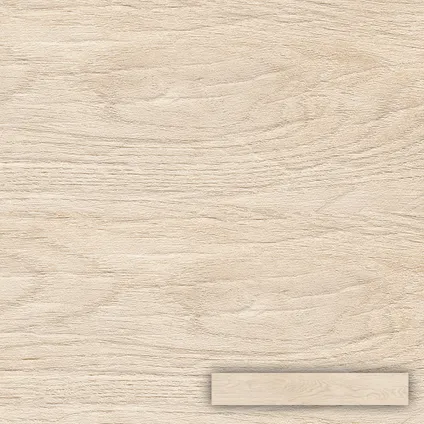 Wand- en vloertegel Legno crème 15x90cm