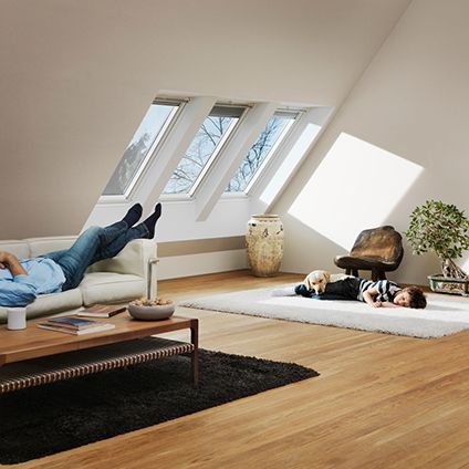 Fenêtre de toit à rotation manuelle Velux 'Energy & Comfort' blanc 78 x 55 cm