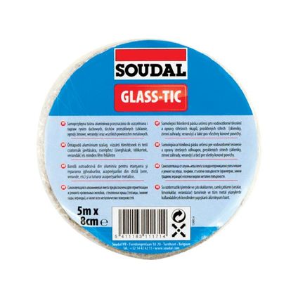 Soudal afdichtingsband 'Glass-Tic' 0,08x5m
