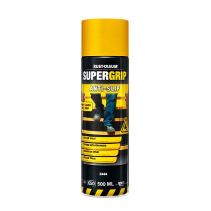 Aérosol antidérapant Rust-oleum Supergrip® jaune 500ml