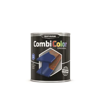 Primer antirouille et finition Rust-oleum Combicolor bleu outremer 750ml