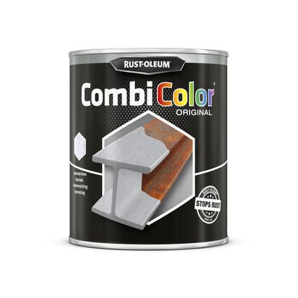 Primer et peinture métal Rust-Oleum CombiColor Original gris foncé martelé 750ml