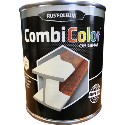 Rust-oleum Combicolor antiroest primer en finish wit zijdeglans 750ml