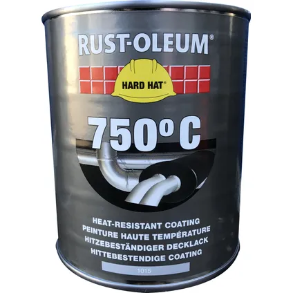 Peinture haute température Rust-oleum Hard Hat® aluminium 750ml