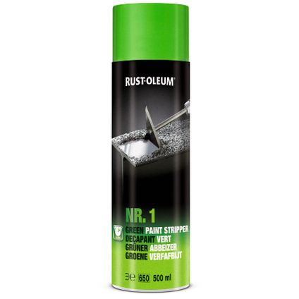 Rust-Oleum groene verfafbijt spray nr. 1 500ml