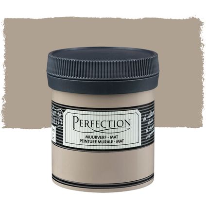 Perfection muurverf tester mat taupe 75ml