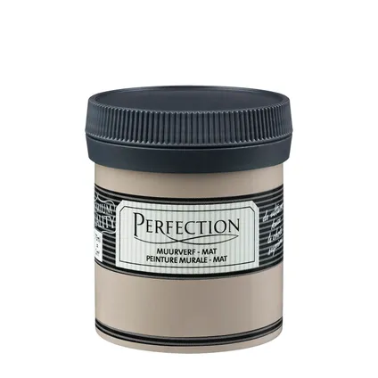 Perfection muurverf tester mat taupe 75ml 2