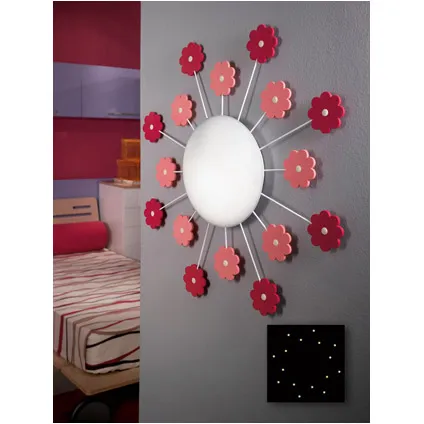 EGLO wand- en plafondlamp Viki 1 bloemen 3