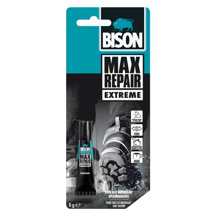 Bison universele lijm Max Repair Extreme 8g